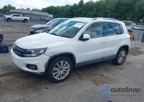 2012 Volkswagen Tiguan Se z USA, uszkodzony, nr VIN WVGAV7AX0CW566151